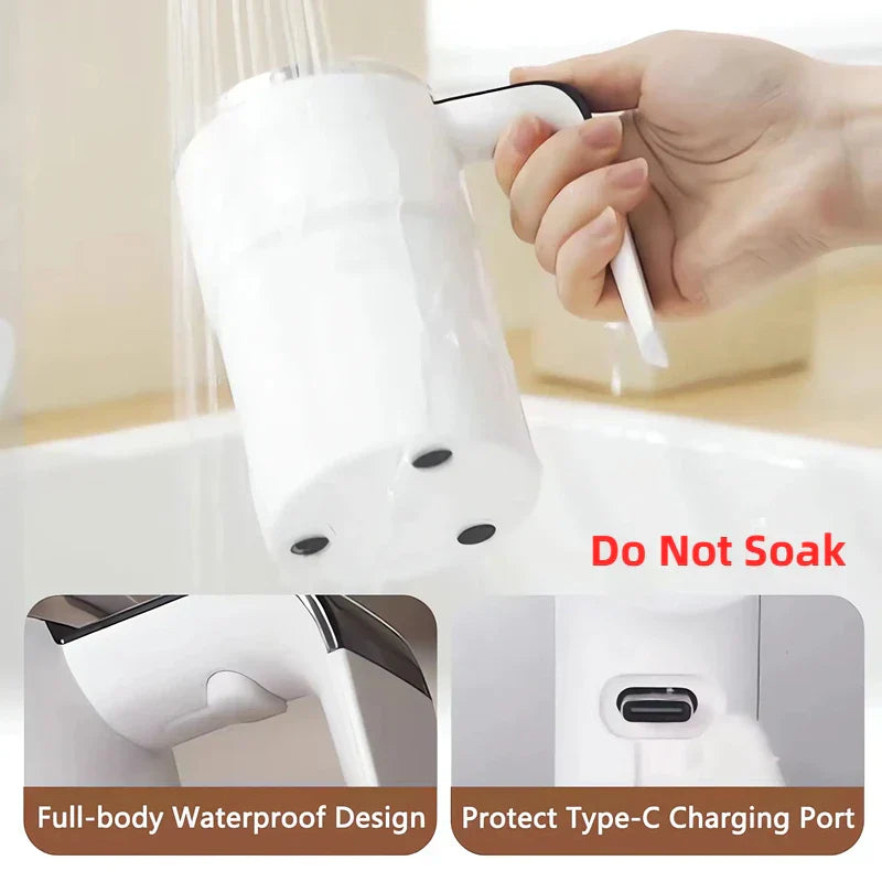 380 ml samomiješajuća električna šalica za kavu, crno-bijela šalica