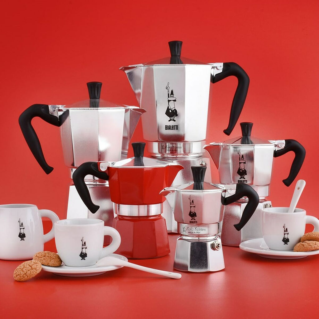 Bialetti Moka Pot srebrna (8 doza)