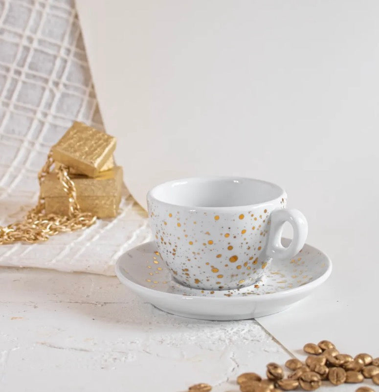 Cappuccino Golden Dots 0,17l (6 Set)