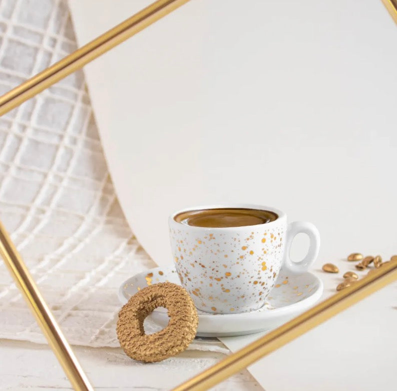 Espresso Golden Dots 0,07l (6 Set)